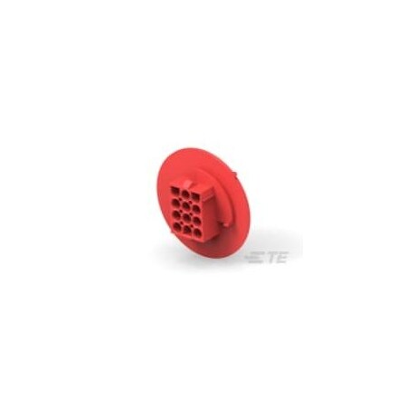 Te Connectivity 12P UMNL CAP HSG RED  PAN MNT 794762-3